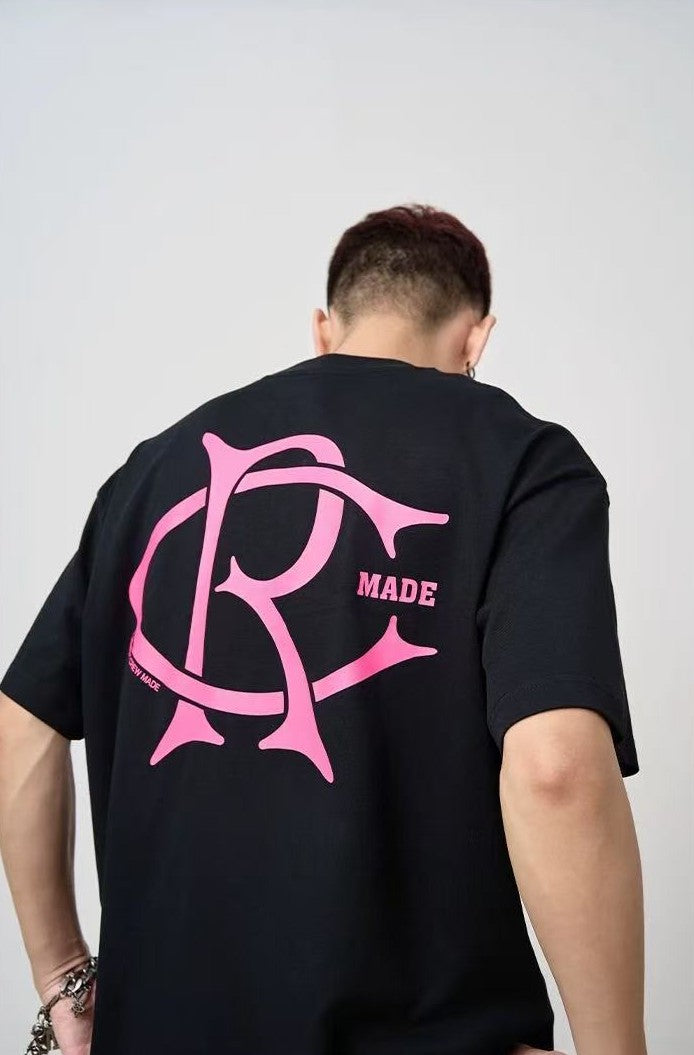 REMEDY Logo Print Short-sleeve T-shirt