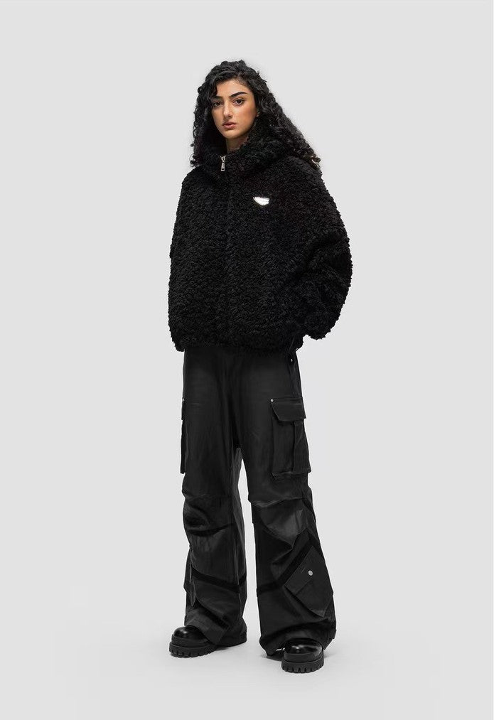 FDR Rabbit Ear Plush Hooded Jacket