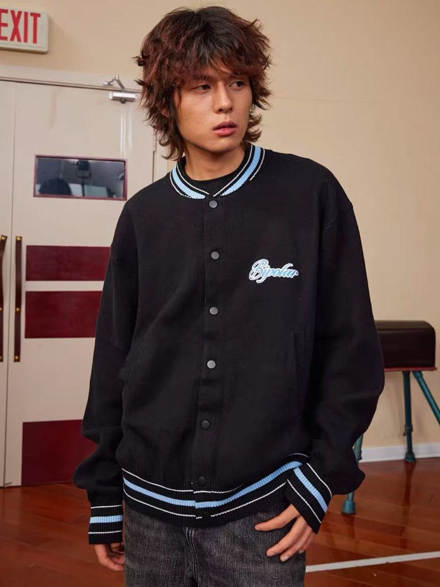 BIPOLAR Mera Outfit Baseball Jersey Sweater