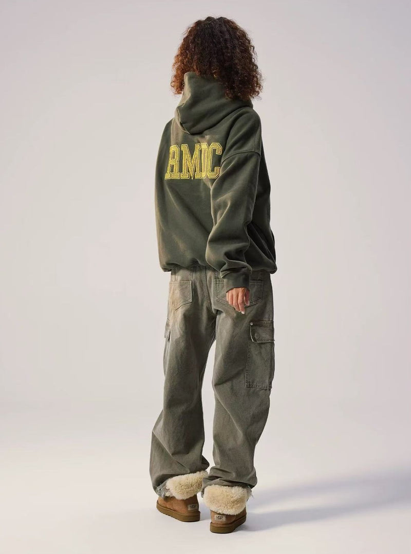 REMEDY Retro Straight-leg Loose Pants