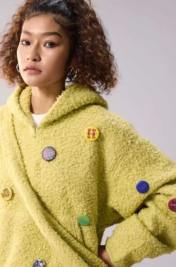 REMEDY Badge Sherpa Hoodie (x6 Badges)