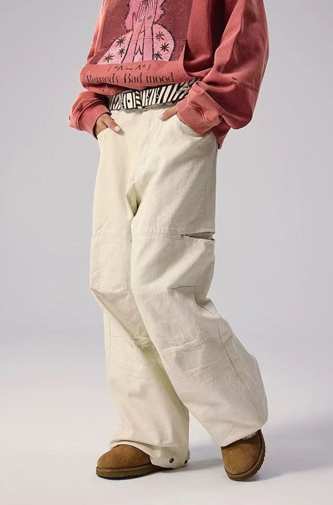 REMEDY Loose Straight-leg Cargo Pants