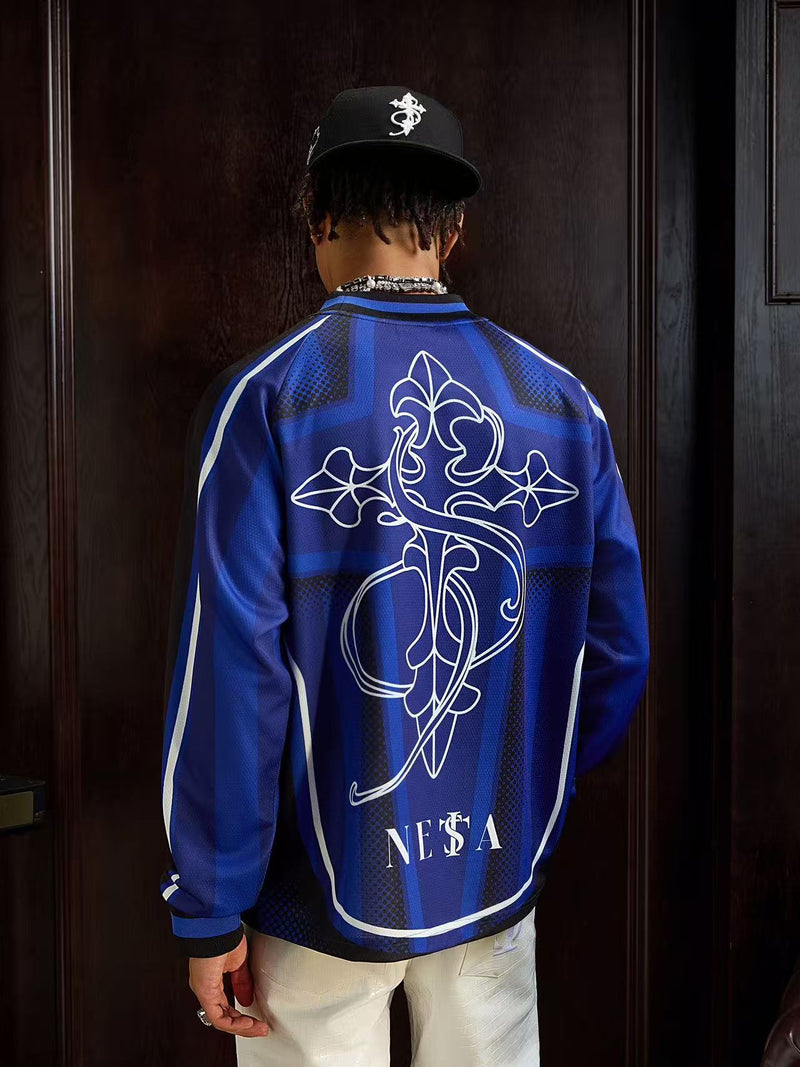 STK Vintage Casual Long-Sleeve Jersey