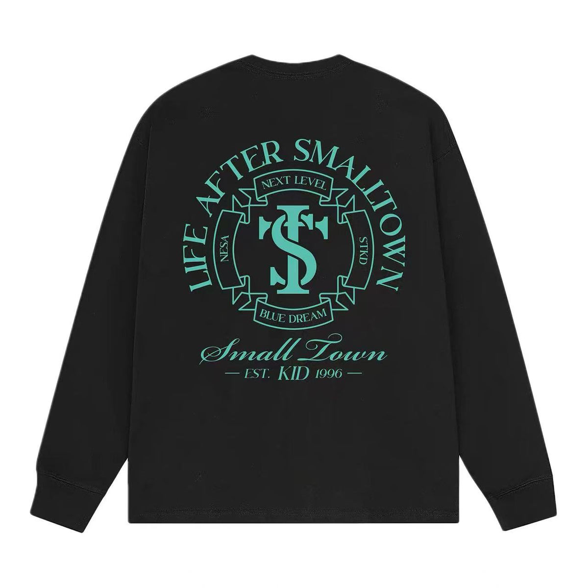 STK Vintage Logo Design Long-Sleeve T-Shirt
