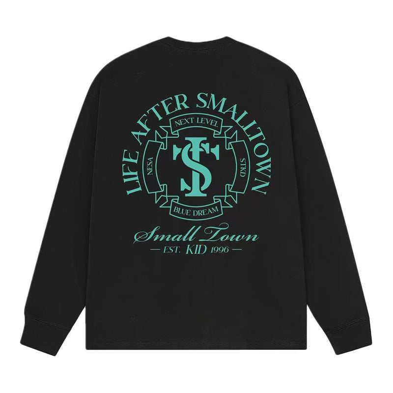 STK Vintage Logo Design Long-Sleeve T-Shirt