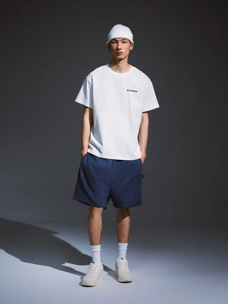 REMEDY Stamp Print Casual Pants