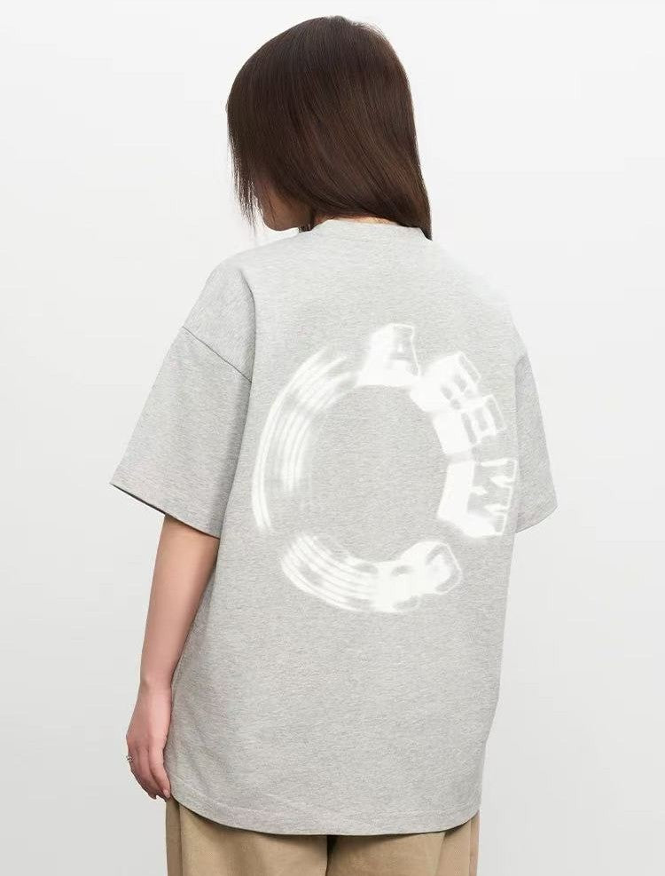 AFGK Phantom Ring LOGO Short-sleeved T-shirt