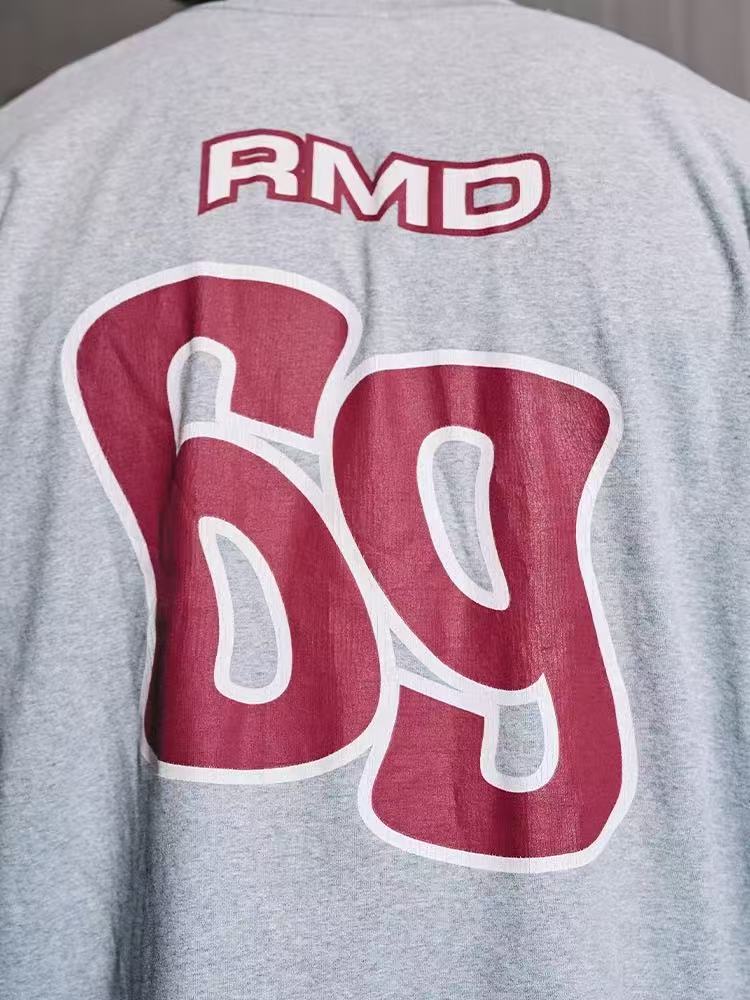 REMEDY 69 Cracked Print Long-sleeve Tee