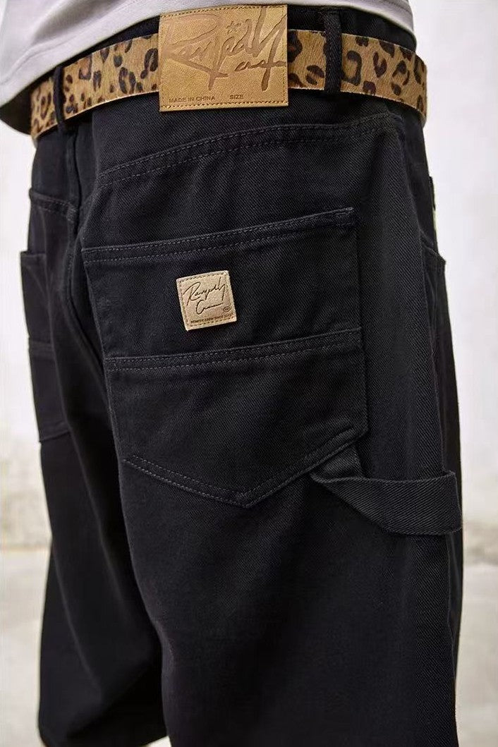 REMEDY Logo Embroidery Cargo Pants