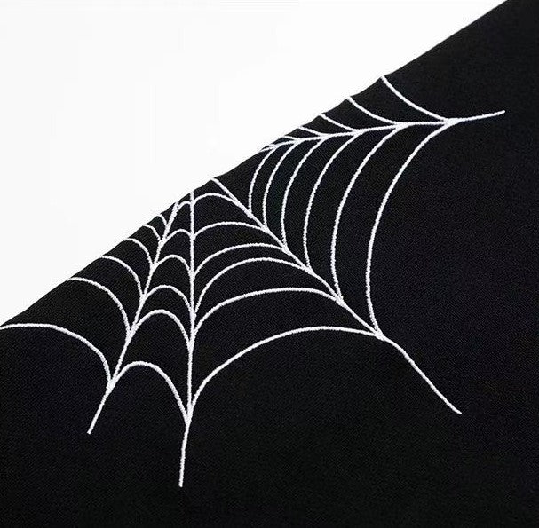 AFGK Spider Web Print Cardigan Jacket