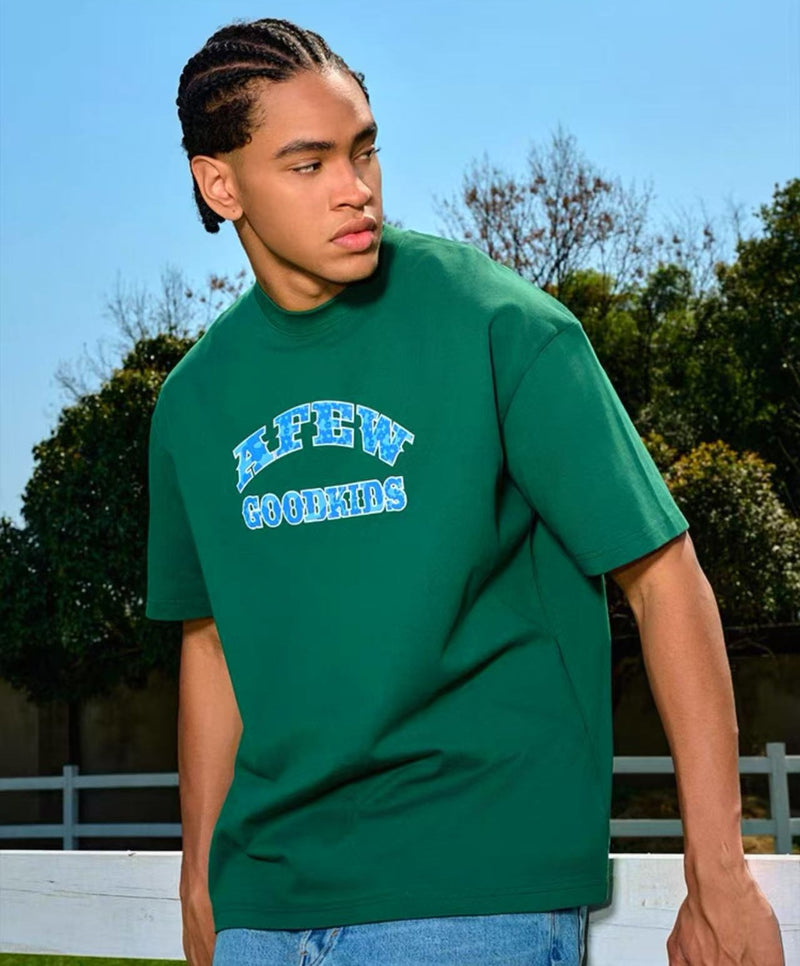 AFGK Flocked Short-sleeve T-shirt