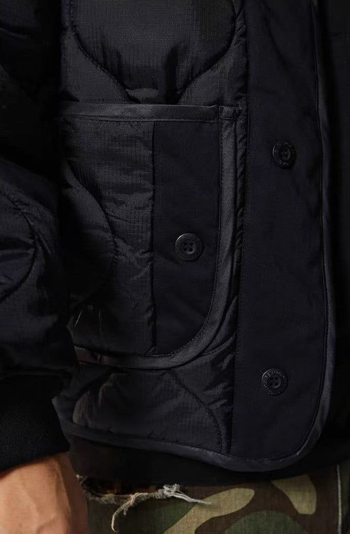 REMEDY Embroidered Cotton Padded Jacket