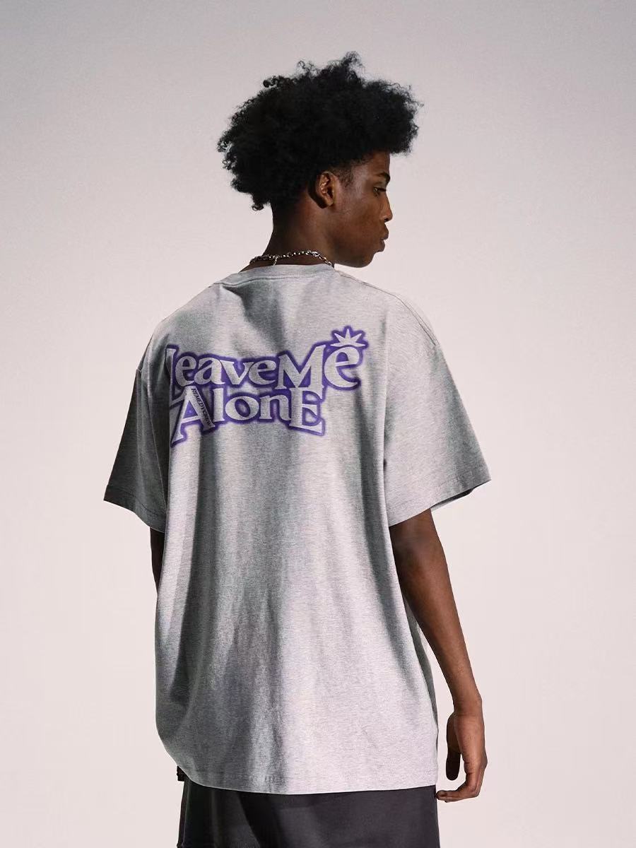 REMEDY Message Print Short-sleve T-shirt