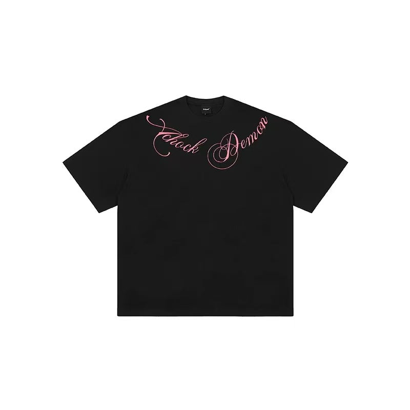 ACHOCK Floral Letter T-shirt