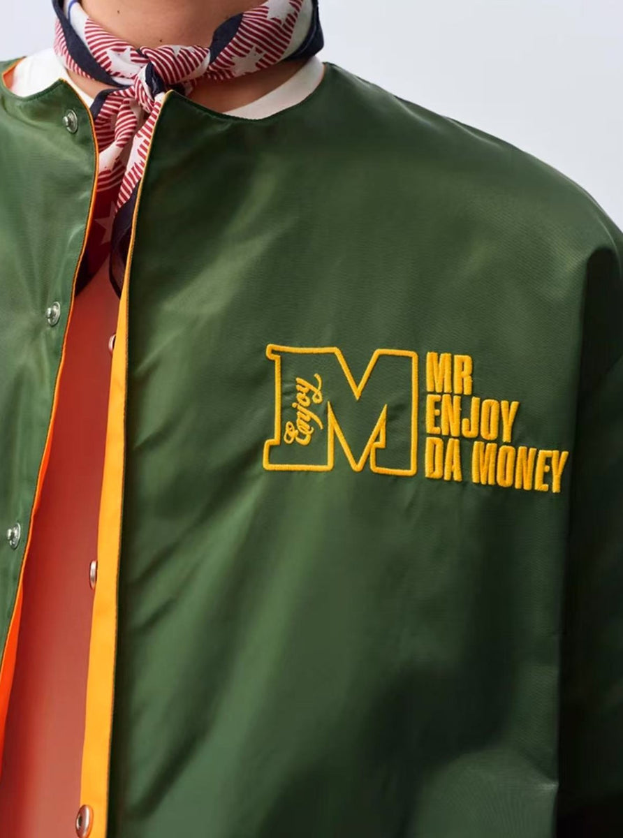 MEDM Cocoon Reversible Embroidered Down Jacket