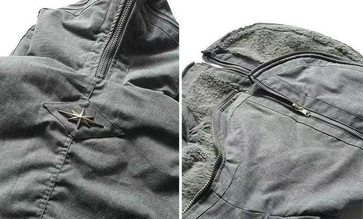 REMEDY Reversible Mountain Sculpture MA1 Jacket