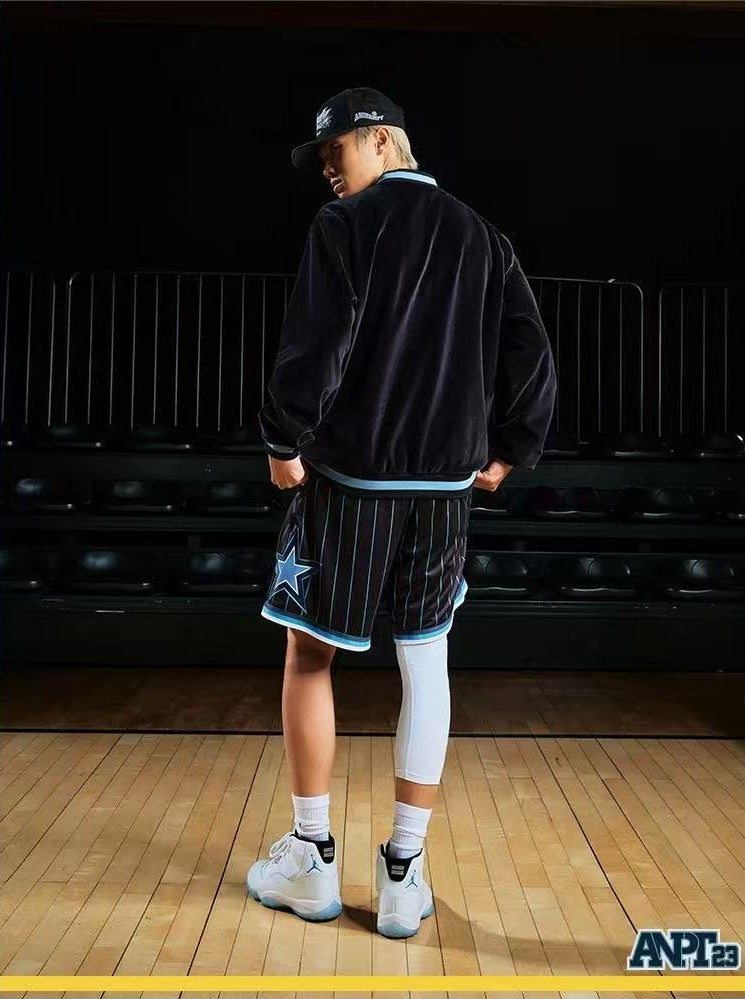 MEDMxANPT Logo Embroidered Plush Jacket