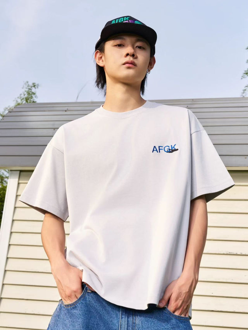 AFGK Hand-shaped short-sleeved T-shirt