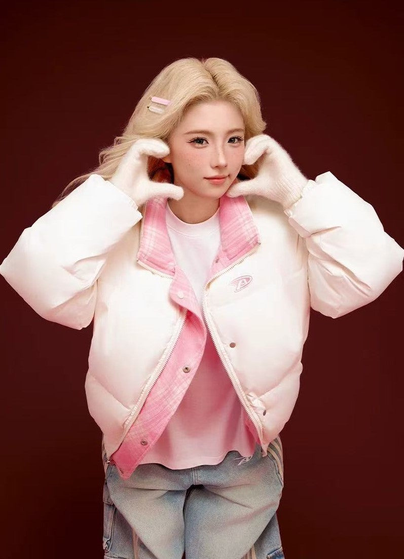 ACHOCK Simple Reversible Down Jacket