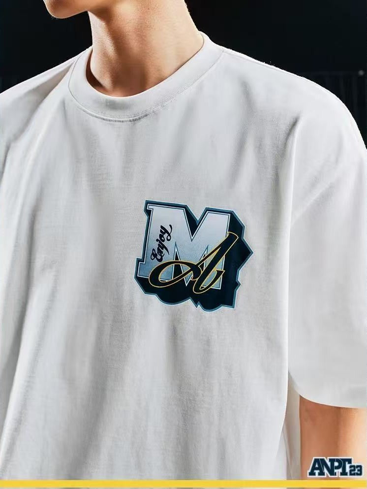 MEDMxANPT Logo Print Short-sleeved T-shirt
