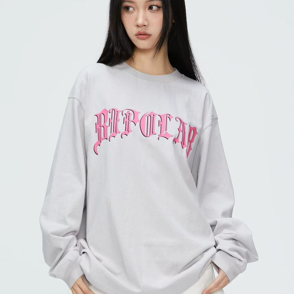 BIPOLAR Thorns Logo Long-sleeve T-Shirt