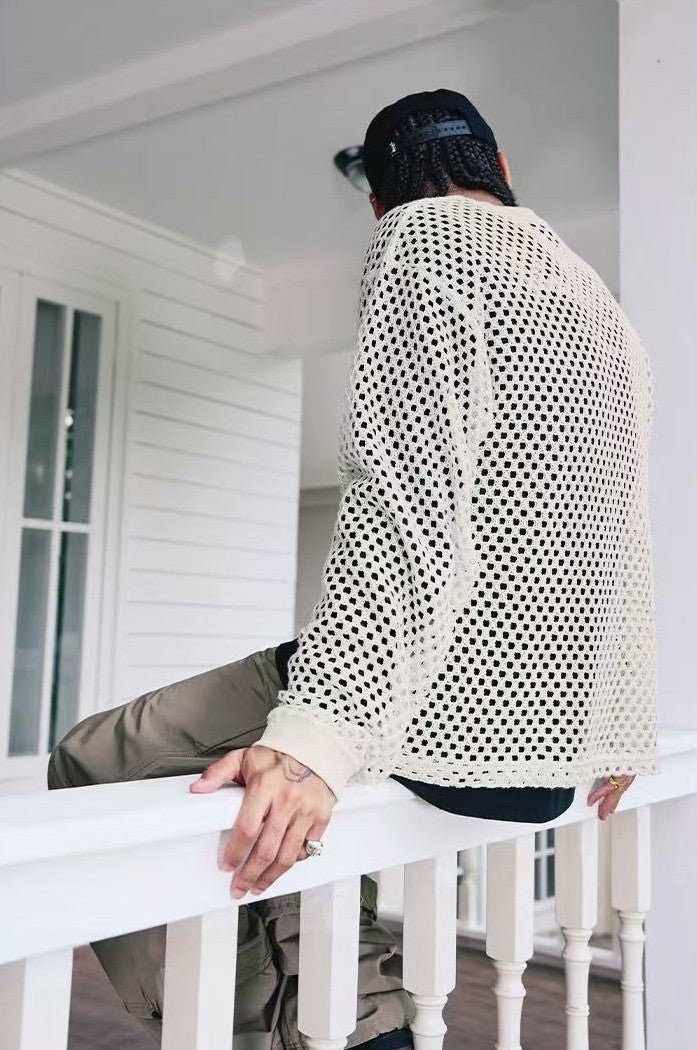 REMEDY Hollow Mesh Top