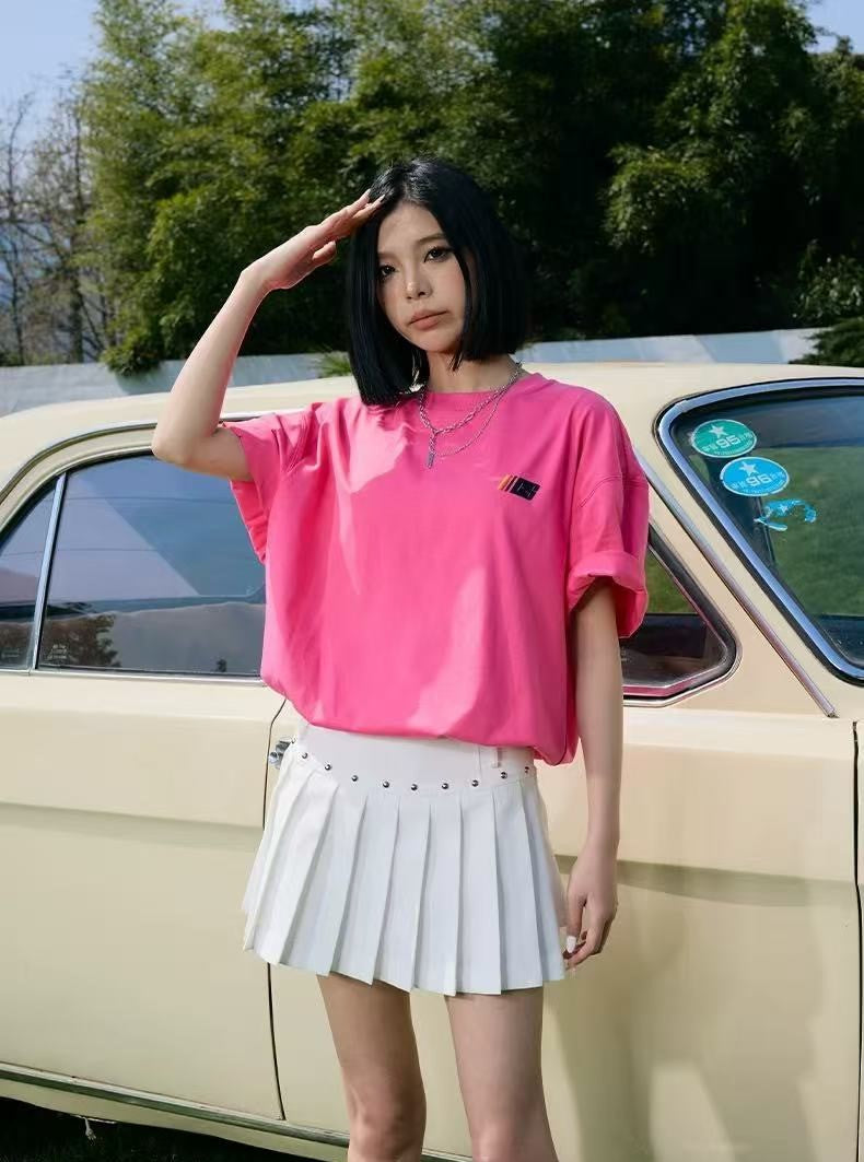 ICONSLAB Three Color Gradient logo T-shirts