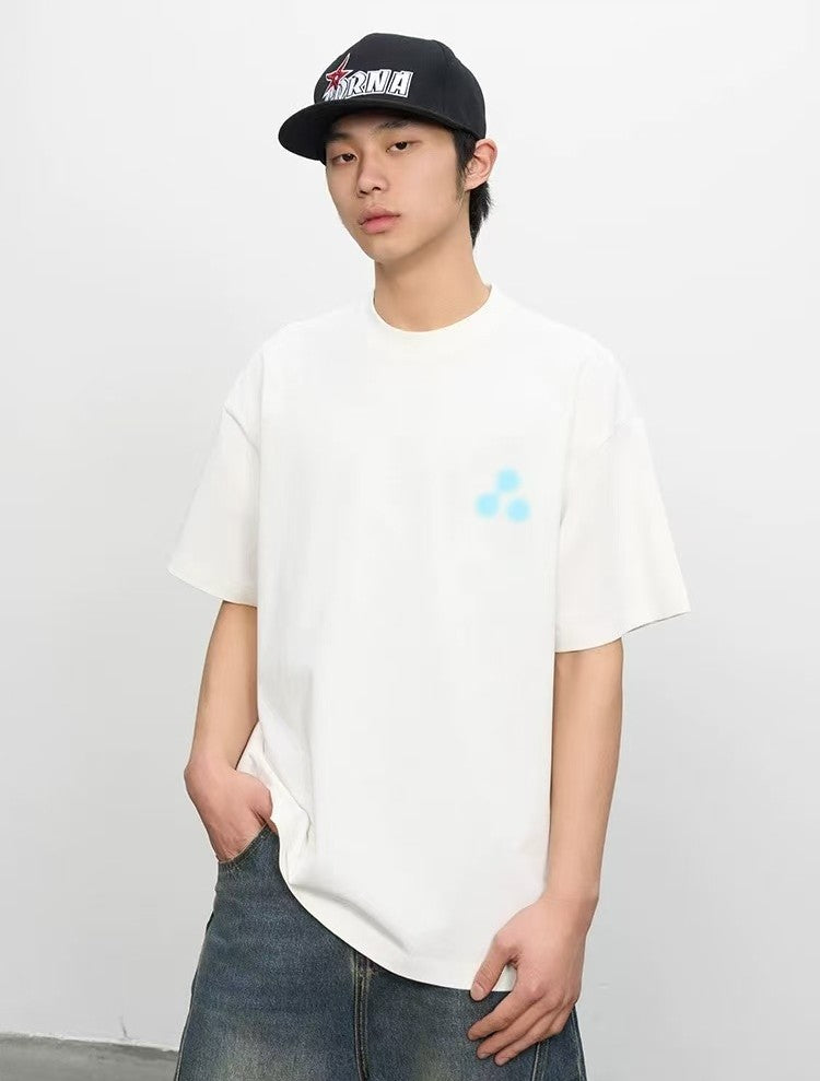 AFGK Phantom Ring LOGO Short-sleeved T-shirt