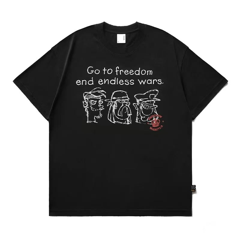 REMEDY Anti-war Short-sleeved T-shirt