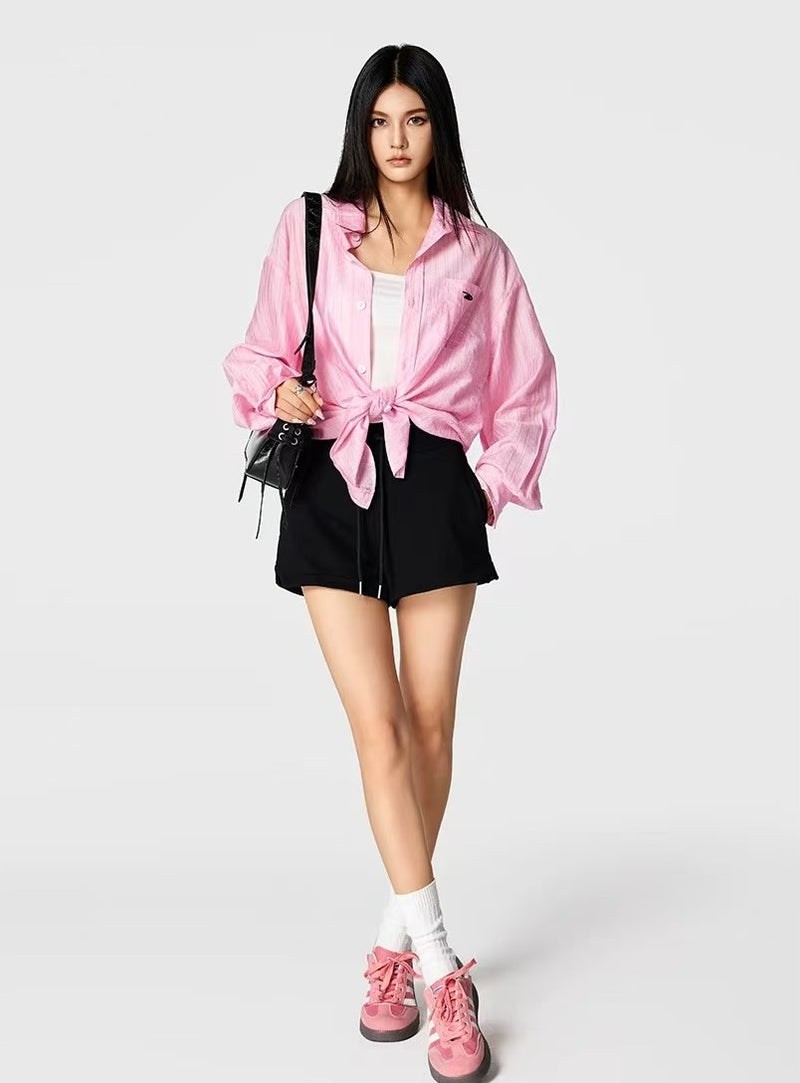 ACHOCK Drapey Lining Long-sleeve Shirt