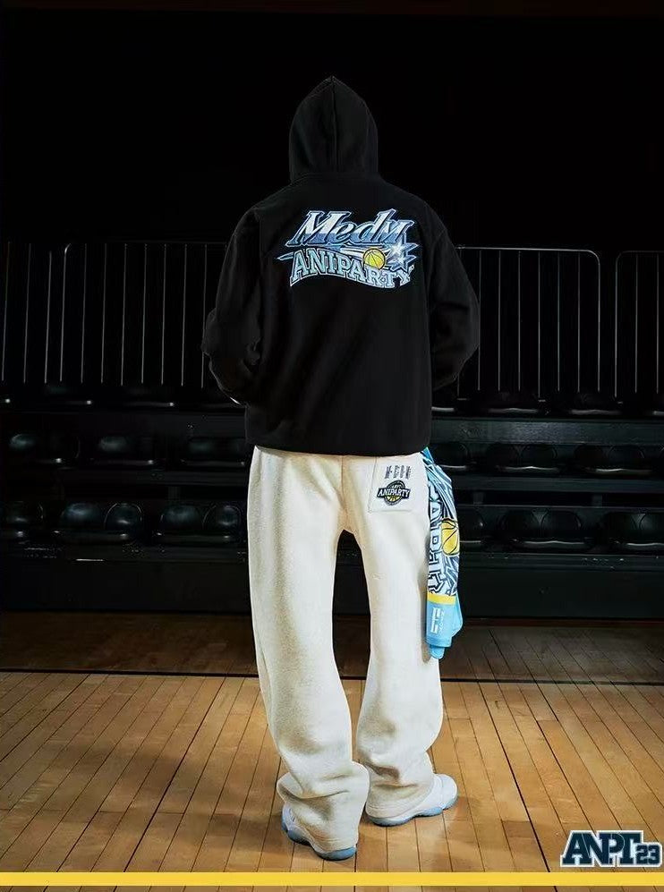 MEDMxANPT Logo Design Zipper Hoodie