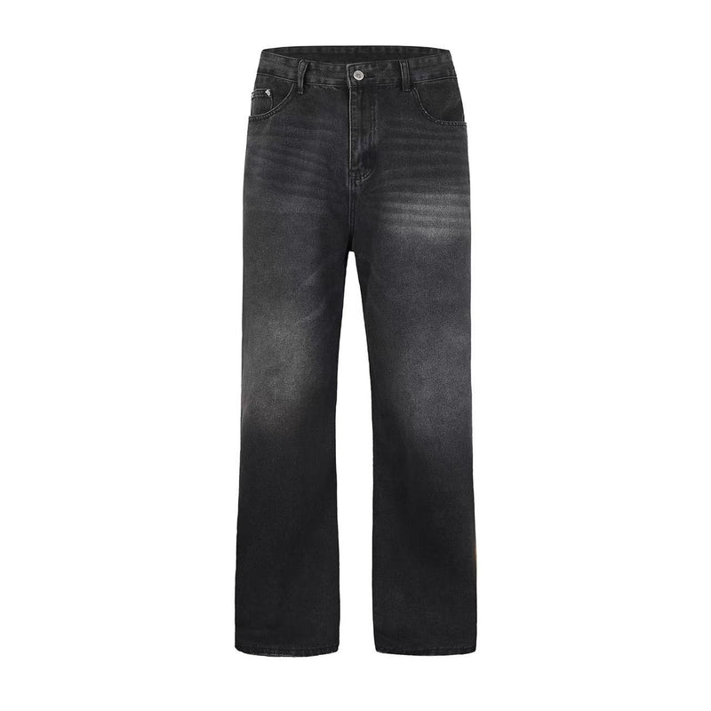 BIPOLAR Washed Baggy Denim Jeans
