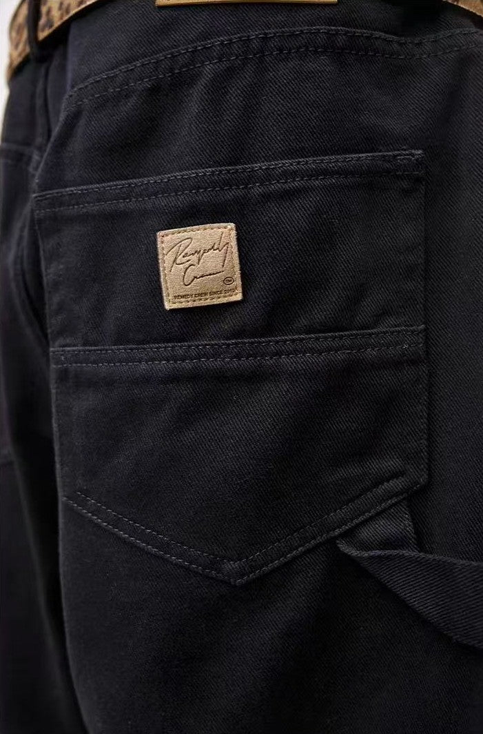 REMEDY Logo Embroidery Cargo Pants