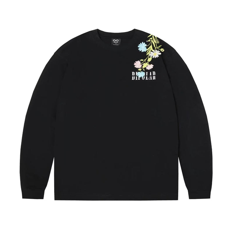 BIPOLAR Flowery Branches Long-sleeved Sweatshirt