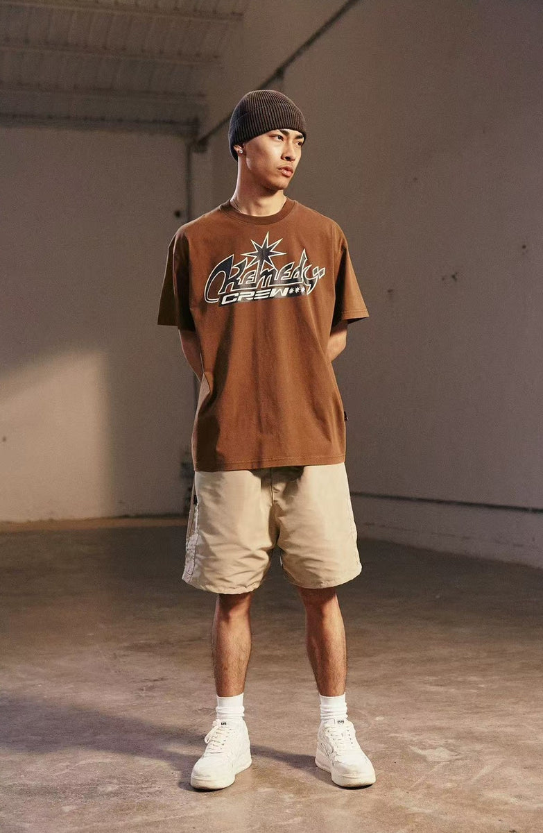 REMEDY Reversible Multi-pocket Zipper Cargo Shorts