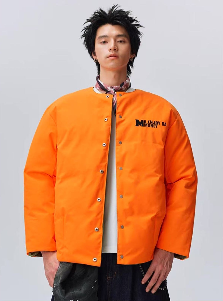MEDM Cocoon Reversible Embroidered Down Jacket