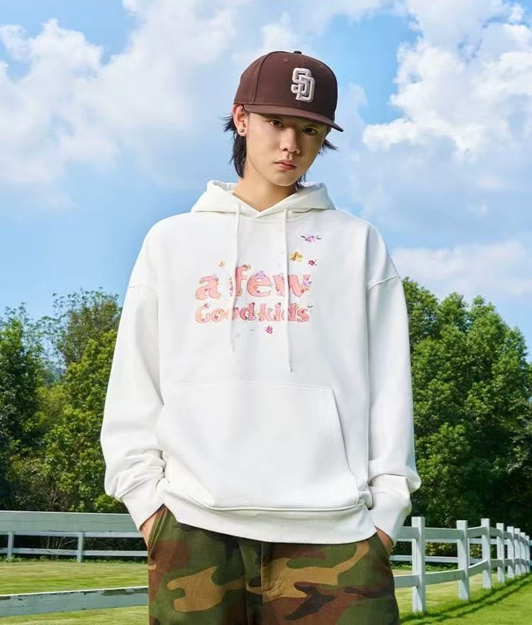 AFGK Butterfly Embroidered Hoodie