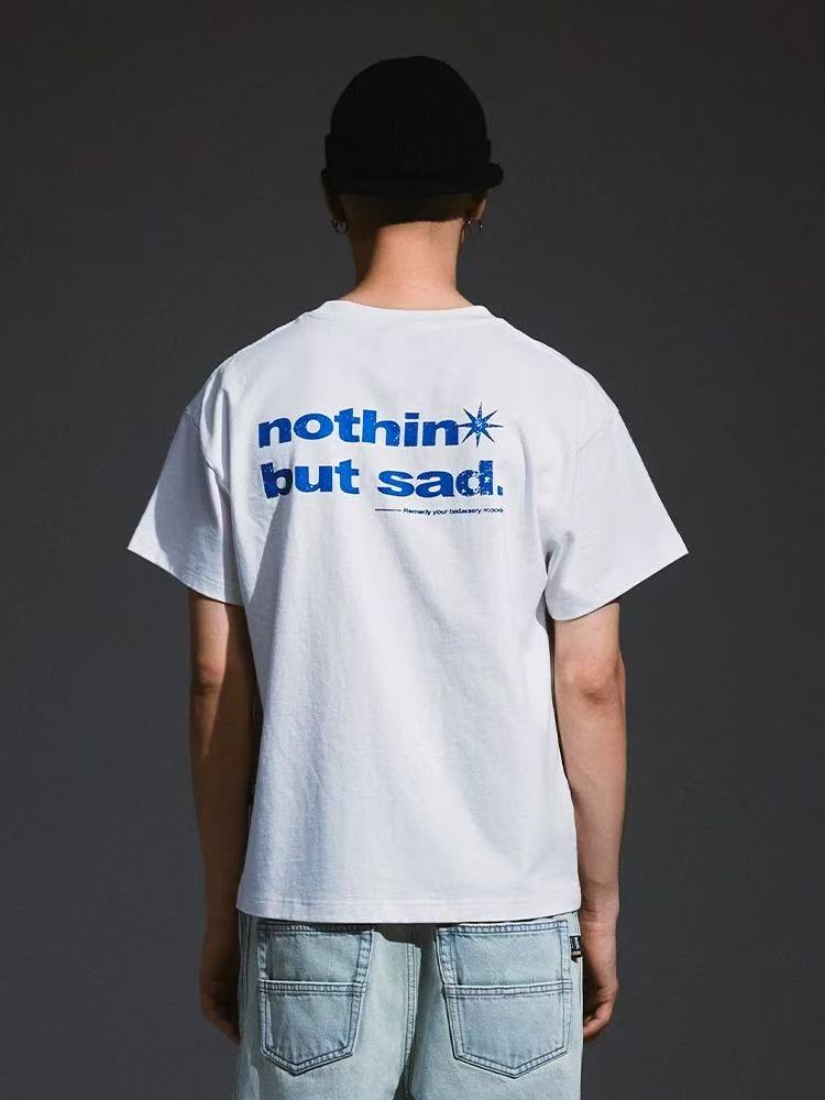 REMEDY Devil Roar Print Washed Short-sleeve T-shirt