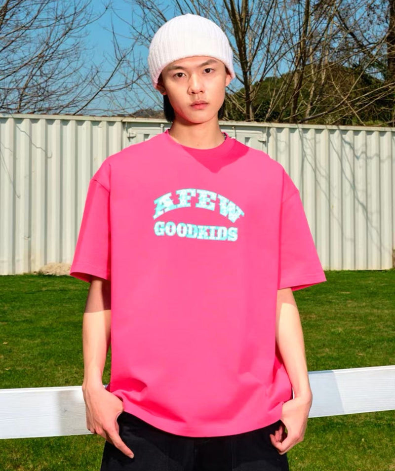 AFGK Flocked Short-sleeve T-shirt