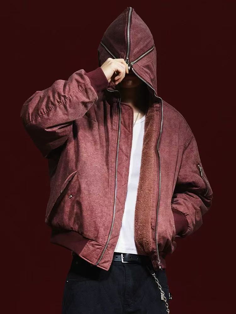 REMEDY Reversible Mountain Sculpture MA1 Jacket