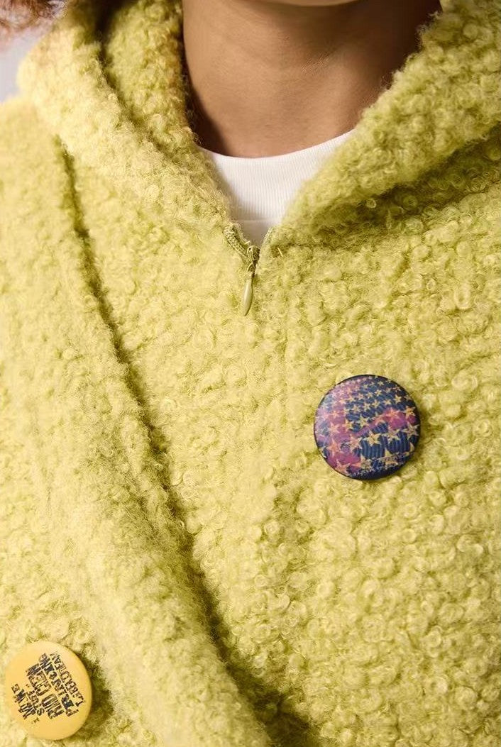 REMEDY Badge Sherpa Hoodie (x6 Badges)