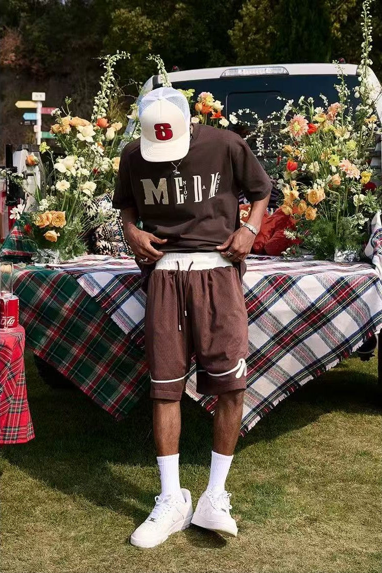 MEDM Chunky Knitted Short-sleeve T-Shirt