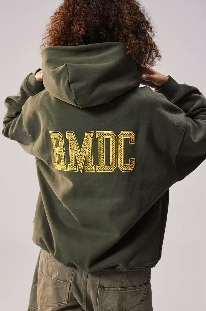 REMEDY Vintage Logo Embroidery Hoodie