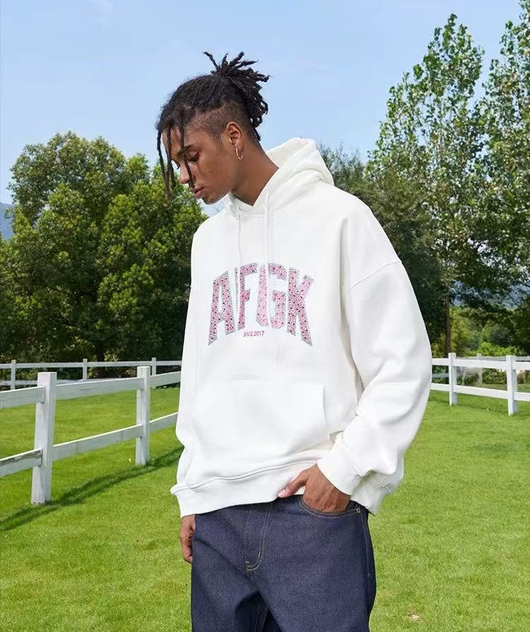 AFGK Raindrop Hot Diamond Logo Hoodie