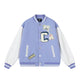 ACHOCK Simple Campus Baseball Jacket