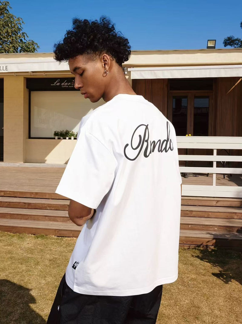 REMEDY Logo Lettering Short-sleeve T-shirt