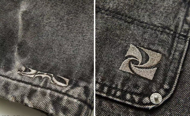 REMEDY Washed Vintage Denim Shorts