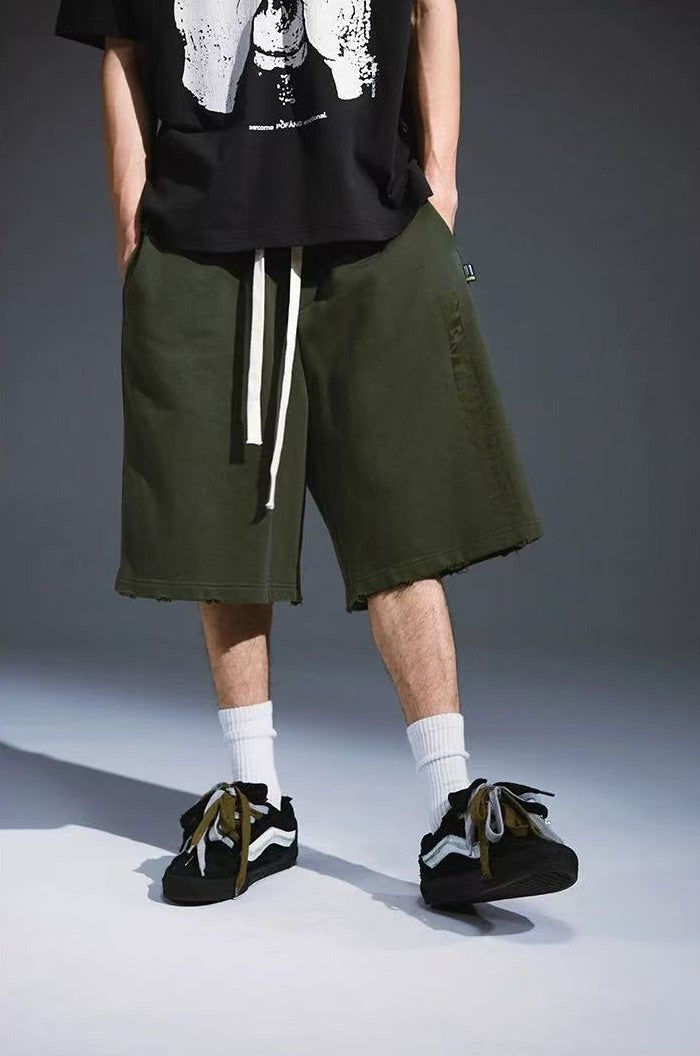 REMEDY Logo Printed Casual Shorts