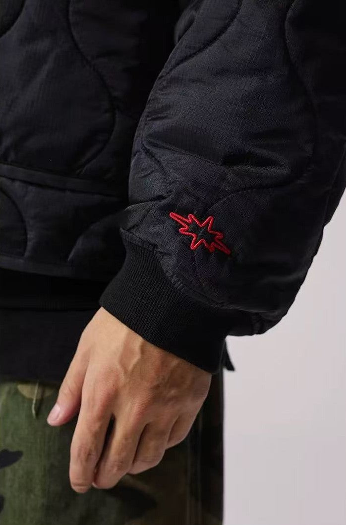 REMEDY Embroidered Cotton Padded Jacket