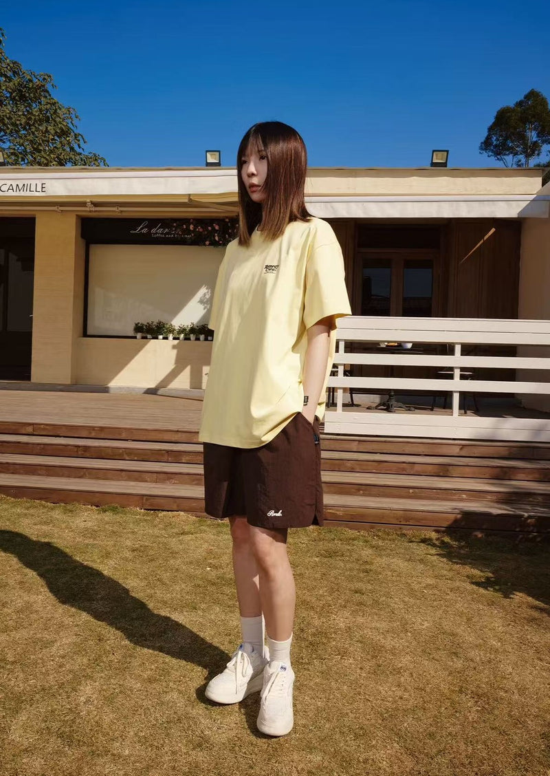 REMEDY Cartoon Floral Print Short-sleeve T-shirt